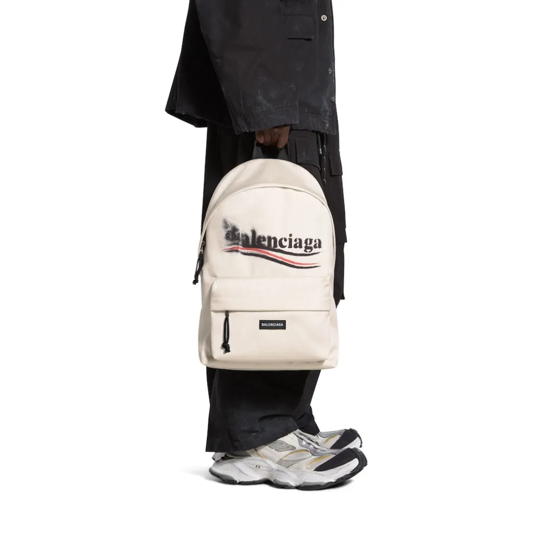 Men's Explorer Backpack in Light Beige