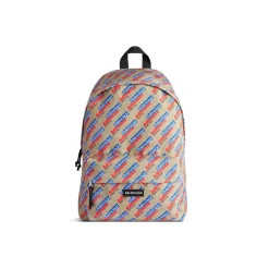 Men's Explorer Backpack  in Beige/red/blue