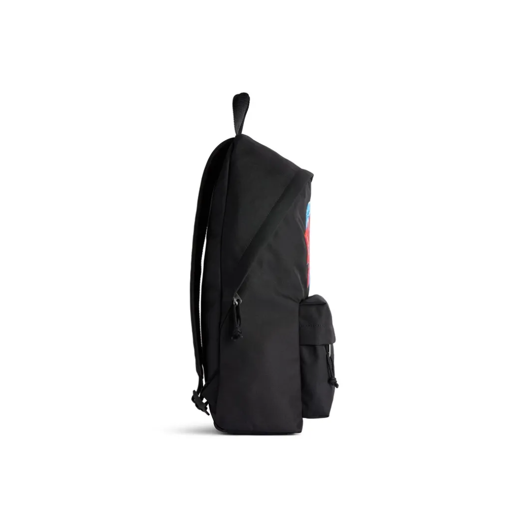 Men's Explorer Backpack in Black/blue/red