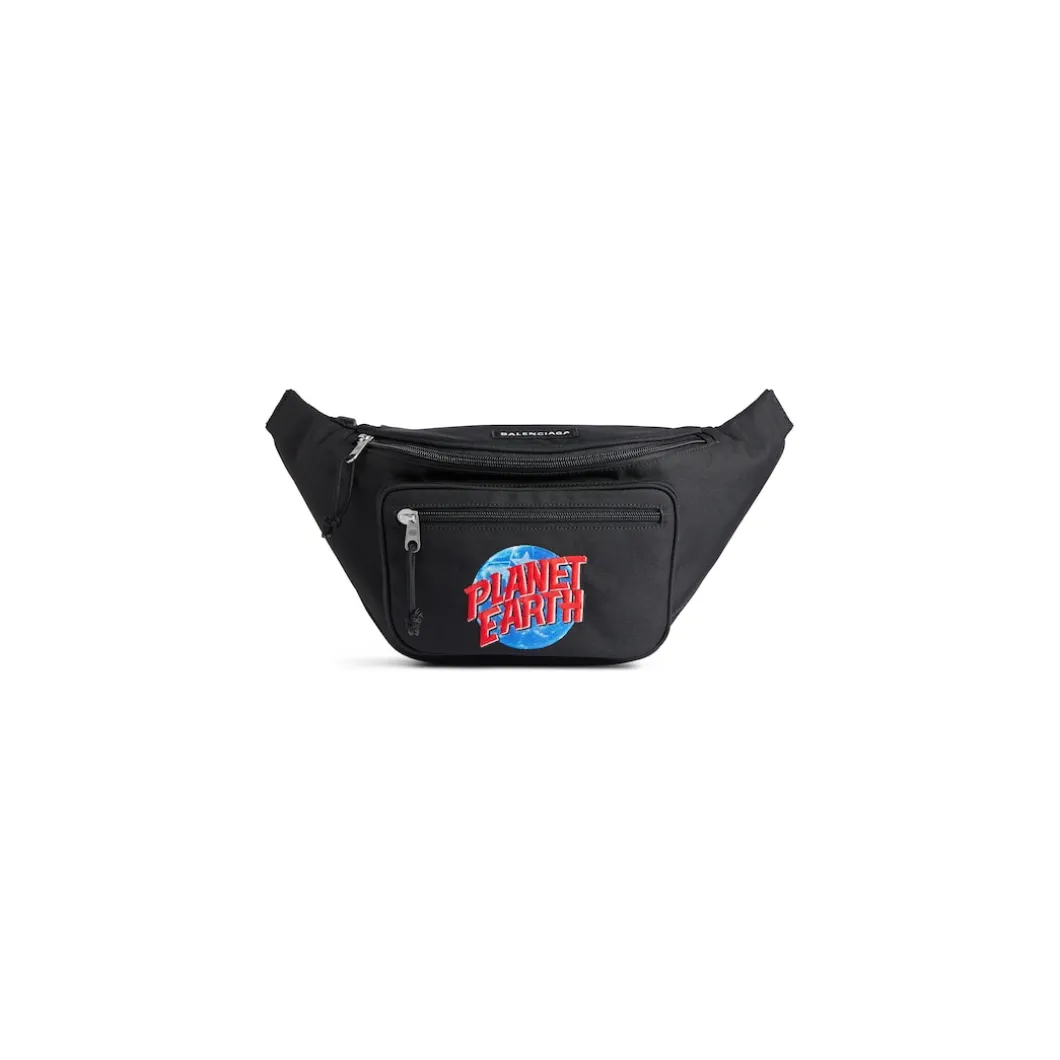 Men's Explorer Beltpack in Black/blue/red