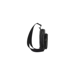 Men's Explorer Crossbody Messenger Bag in Black