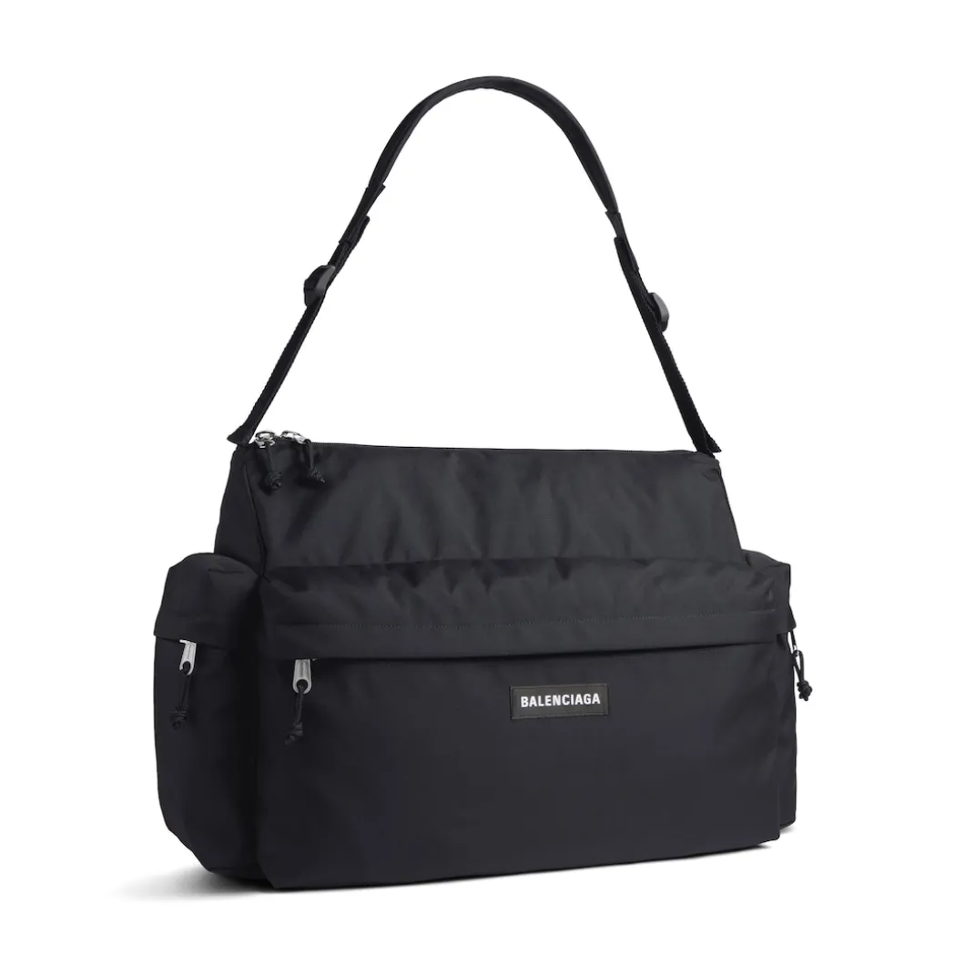 Men's Explorer Medium Multipocket Weekender in Black