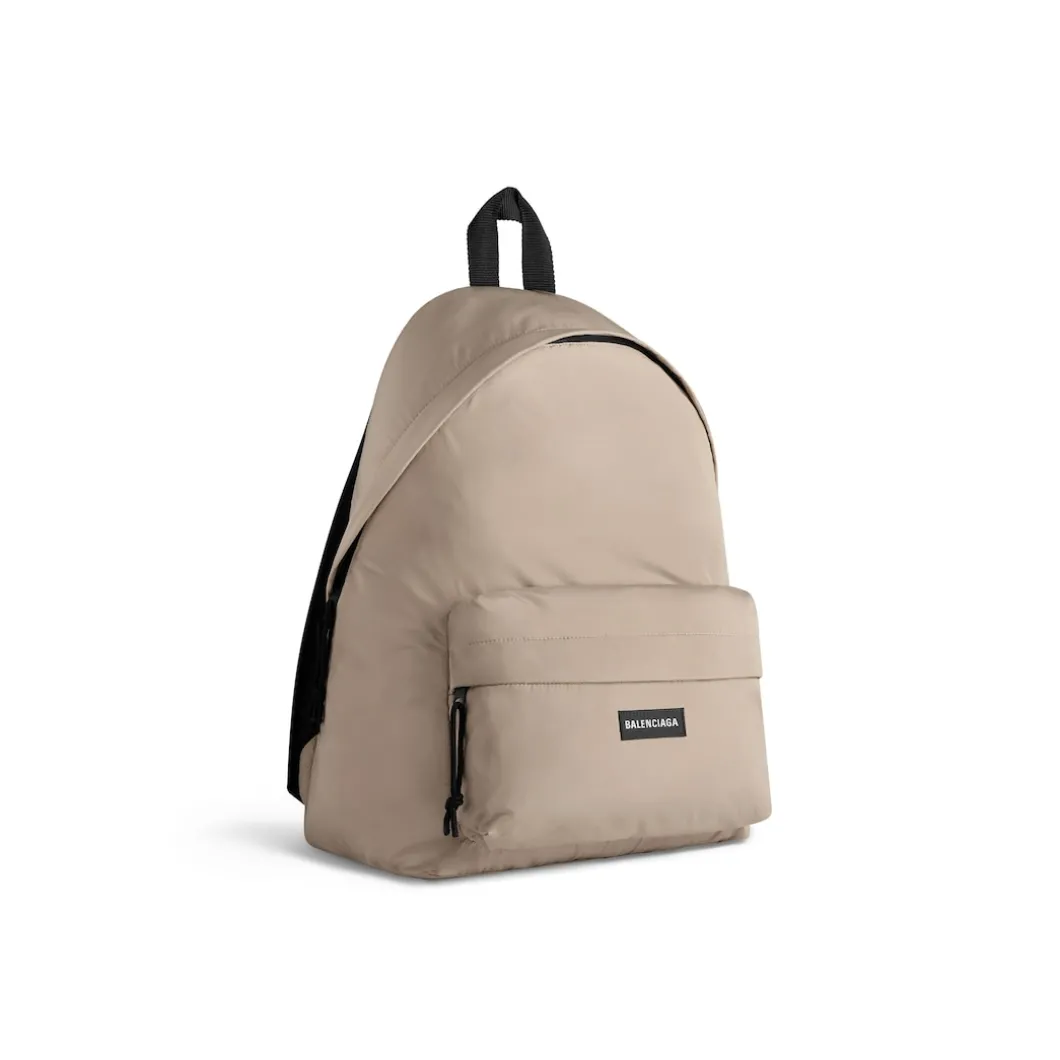 Men's Explorer Reversible Backpack in Black/beige