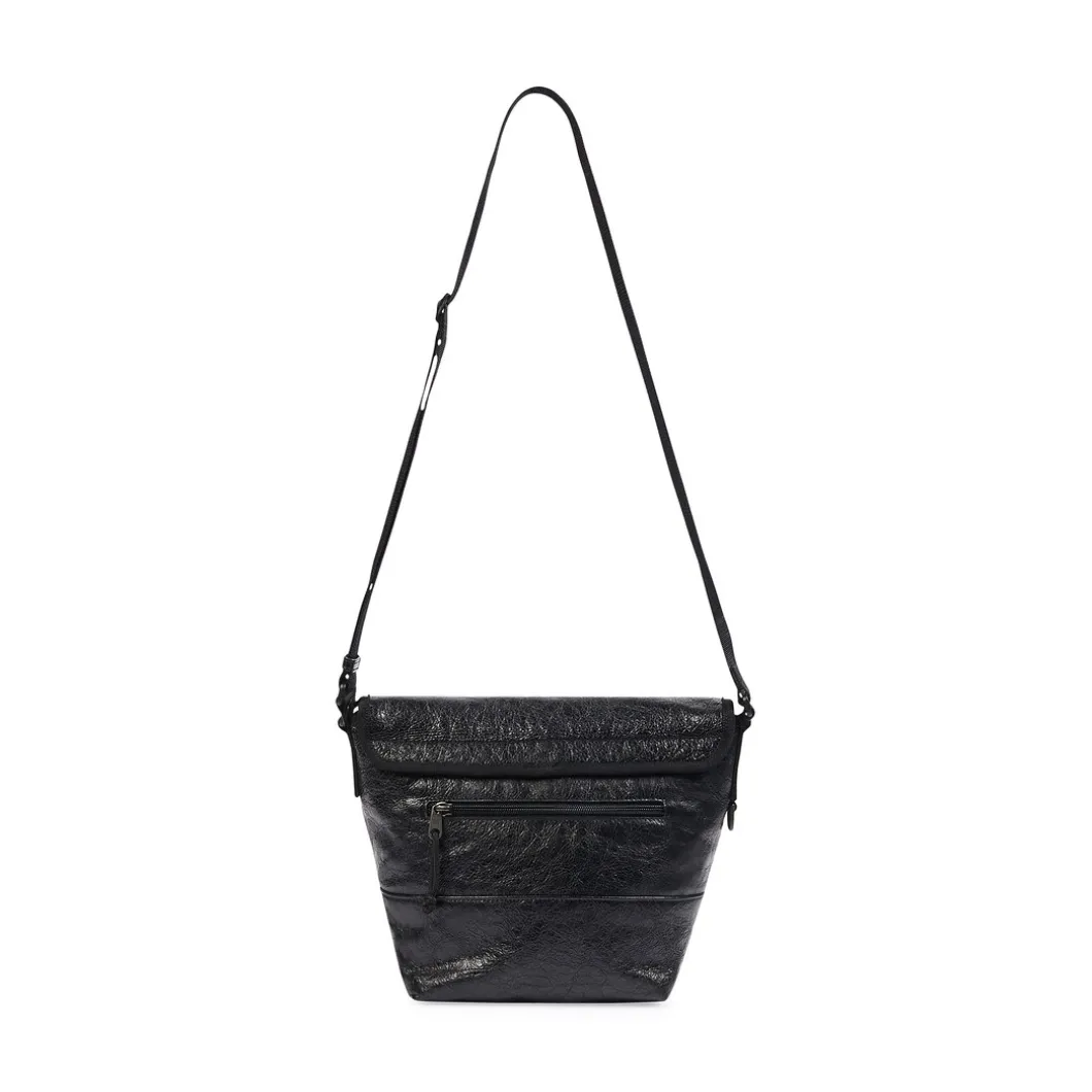 Men's Explorer Small Messenger Bag in Black