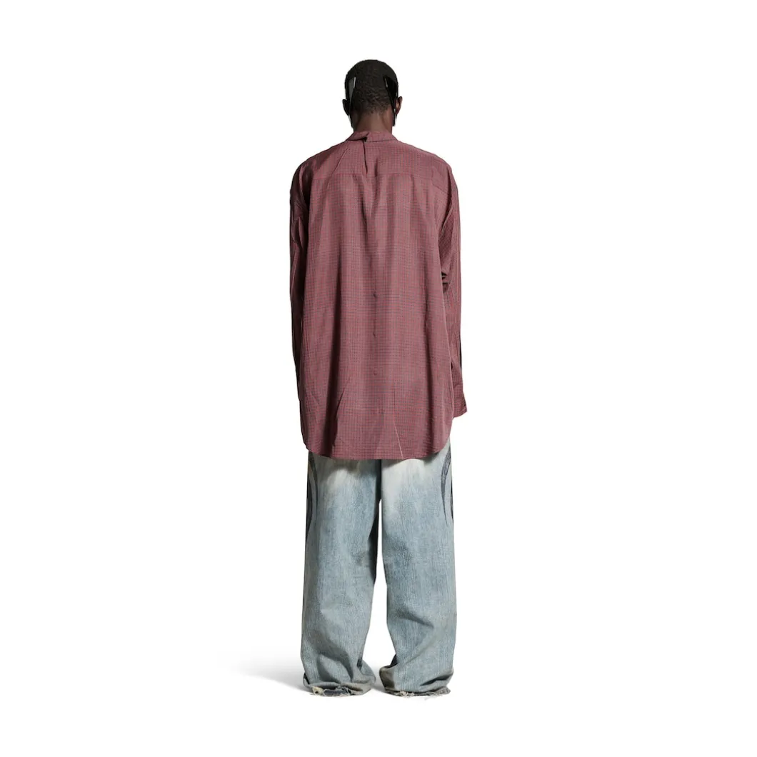 Men's Fluid Shirt in Red