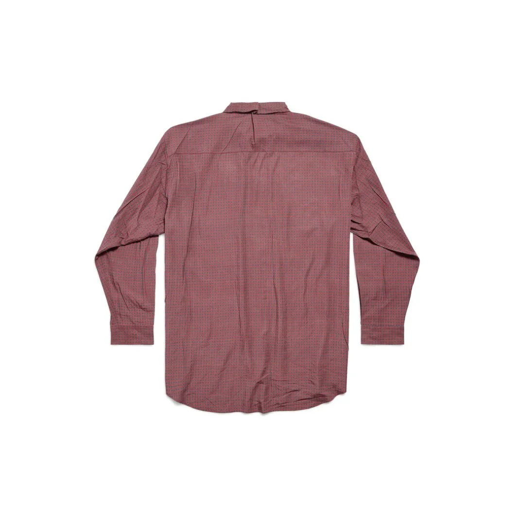 Men's Fluid Shirt in Red