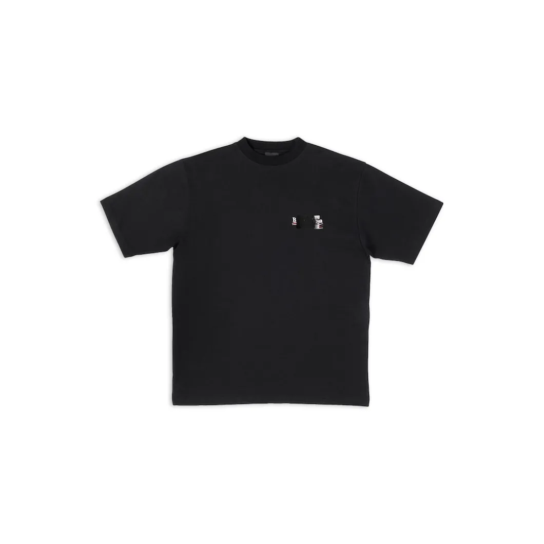 Men's Gaffer T-shirt Large Fit in Black
