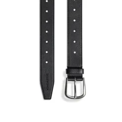 Men's Half Moon Belt  in Black