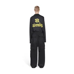 Men's Large Cargo Pants in Black