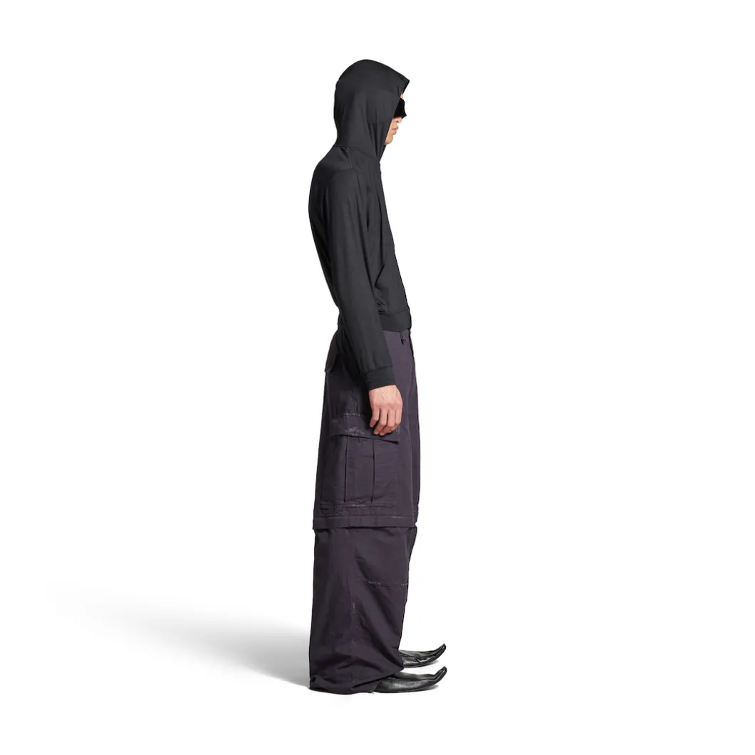 Men's Large Cargo Pants in Dark Blue