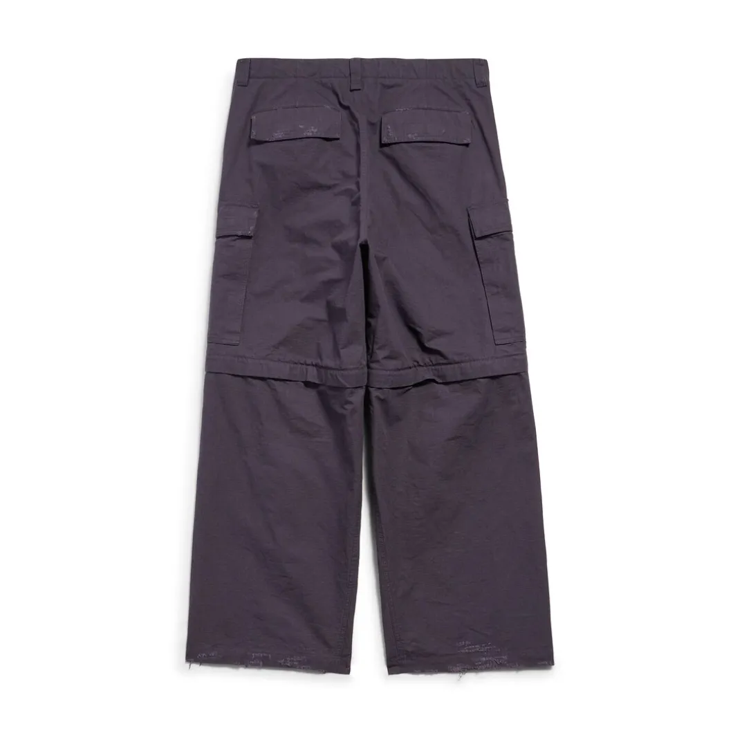 Men's Large Cargo Pants in Dark Blue