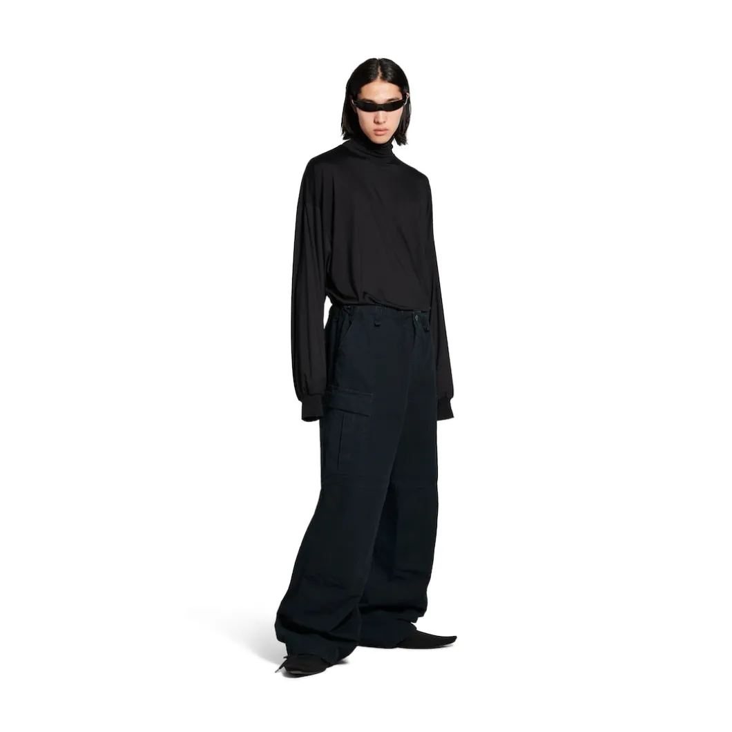 Men's Large Cargo Pants in Ink