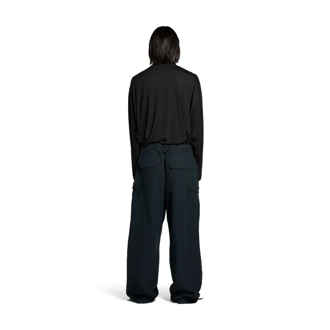 Men's Large Cargo Pants in Ink