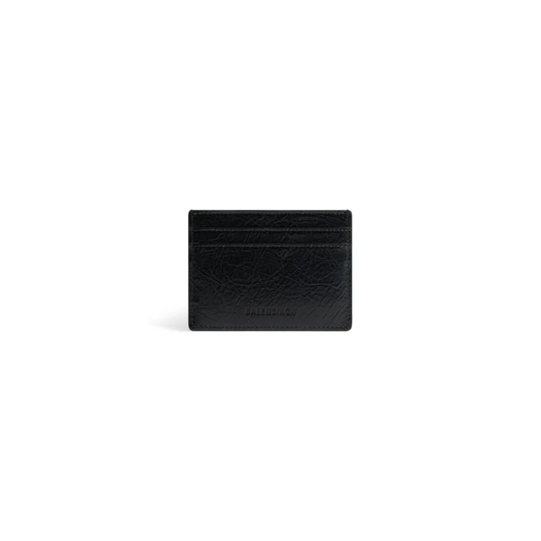 Men's Le Cagole Card Holder in Black