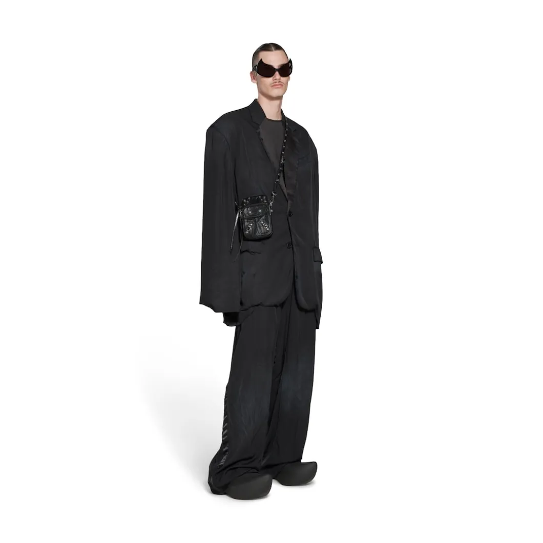 Men's Le Cagole Phone Holder in Black