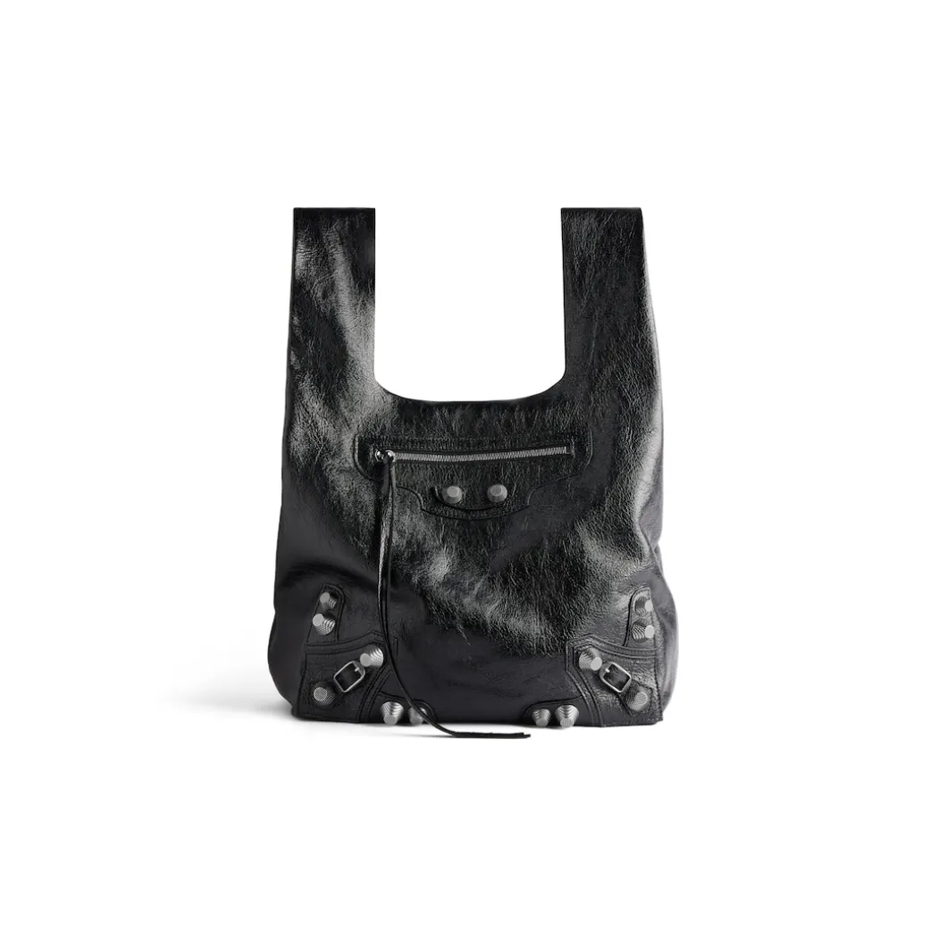 Men's Le Cagole Shopper Bag in Black