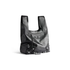 Men's Le Cagole Shopper Bag in Black