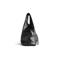 Men's Le Cagole Shopper Bag in Black