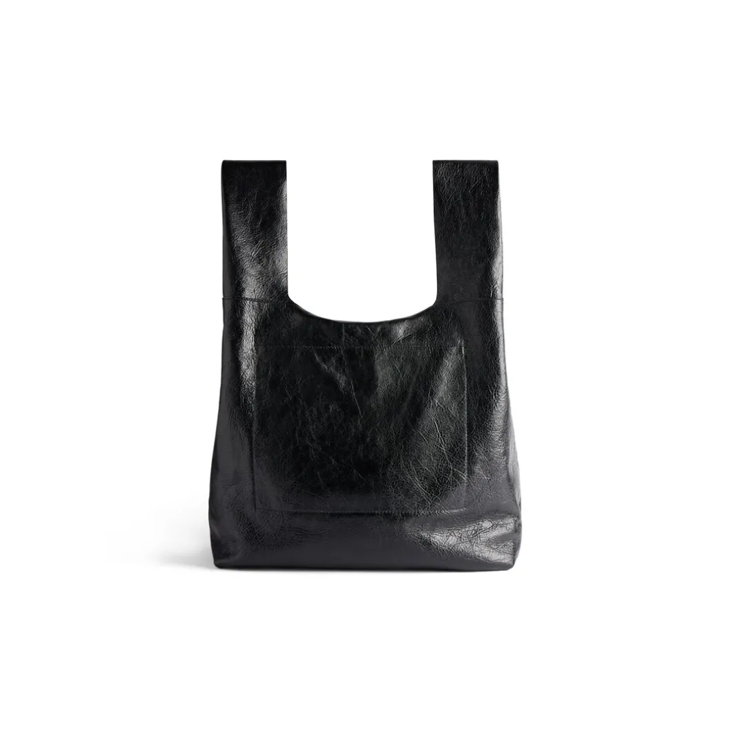 Men's Le Cagole Shopper Bag in Black