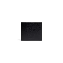 Men's Le Cagole Square Folded Wallet in Black
