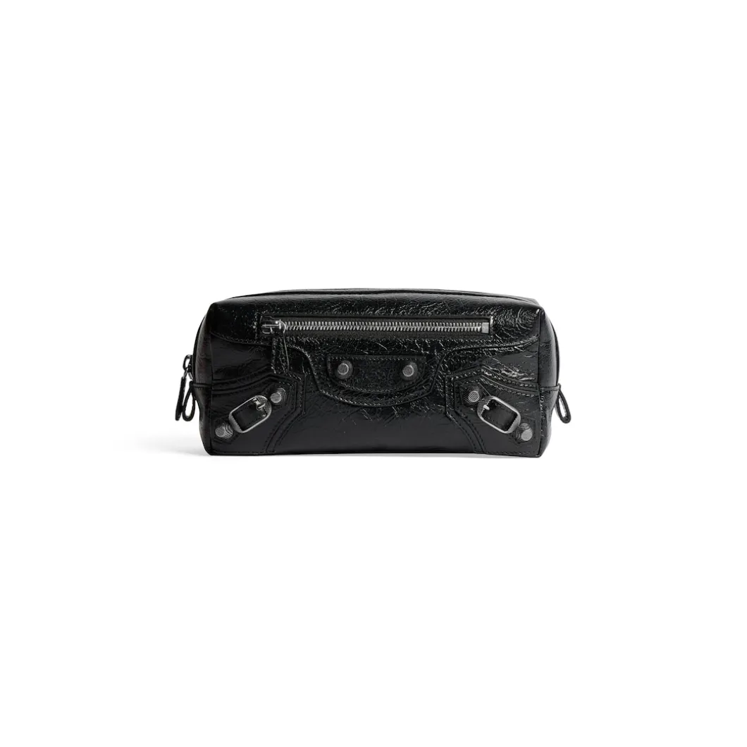 Men's Le Cagole Toiletry Pouch in Black