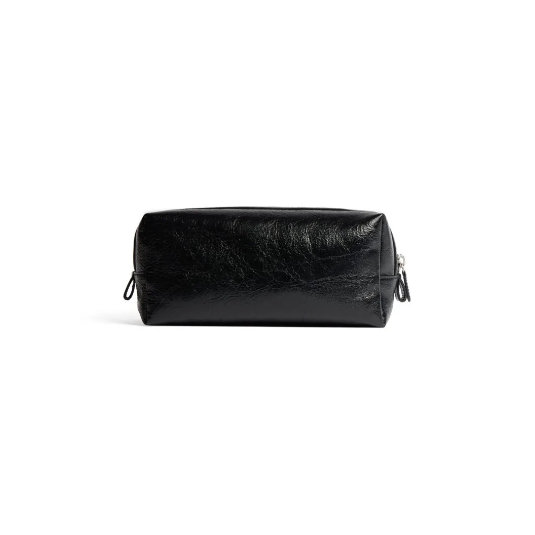 Men's Le Cagole Toiletry Pouch in Black