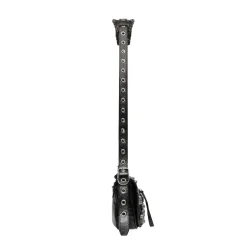 Men's Le Cagole Xs Flap Bag in Black