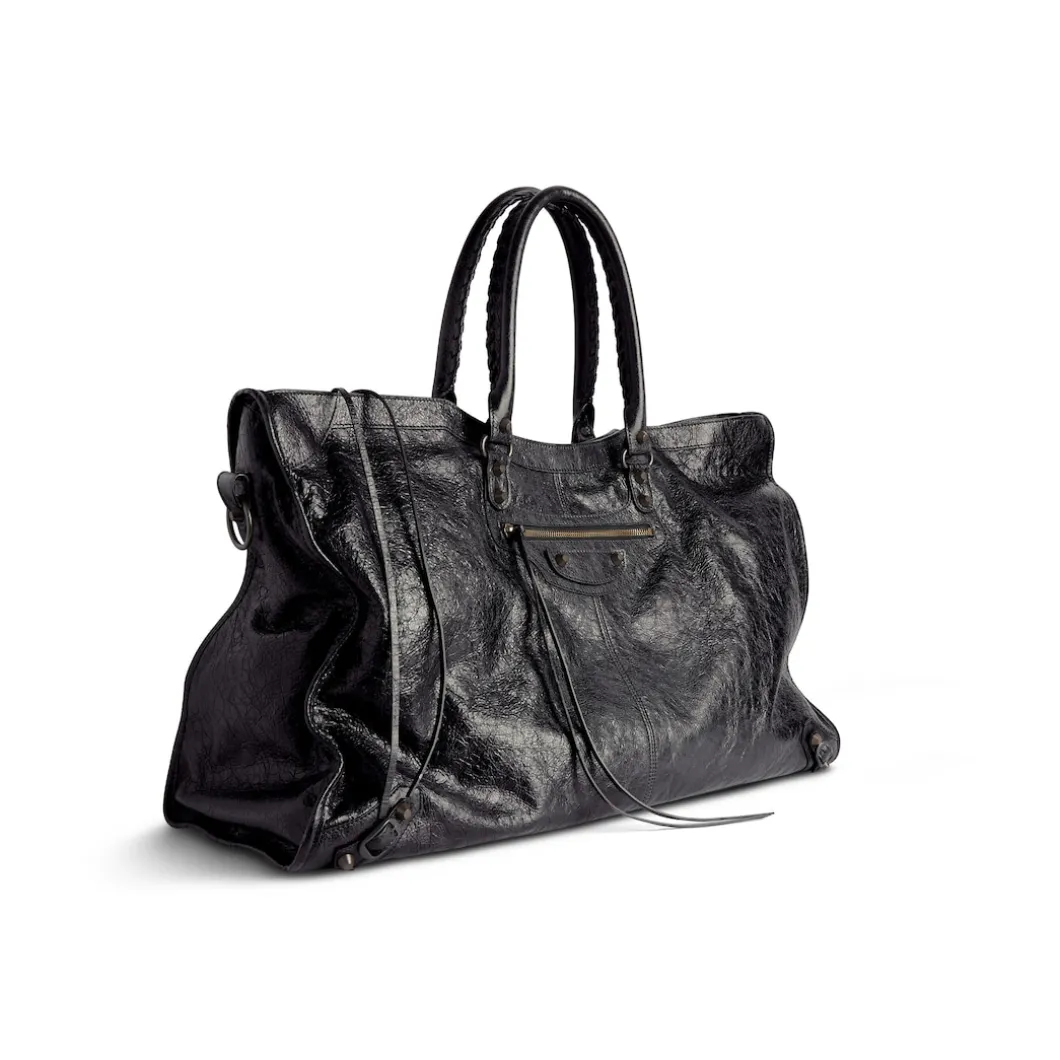 Men's Le City Travel Bag in Black