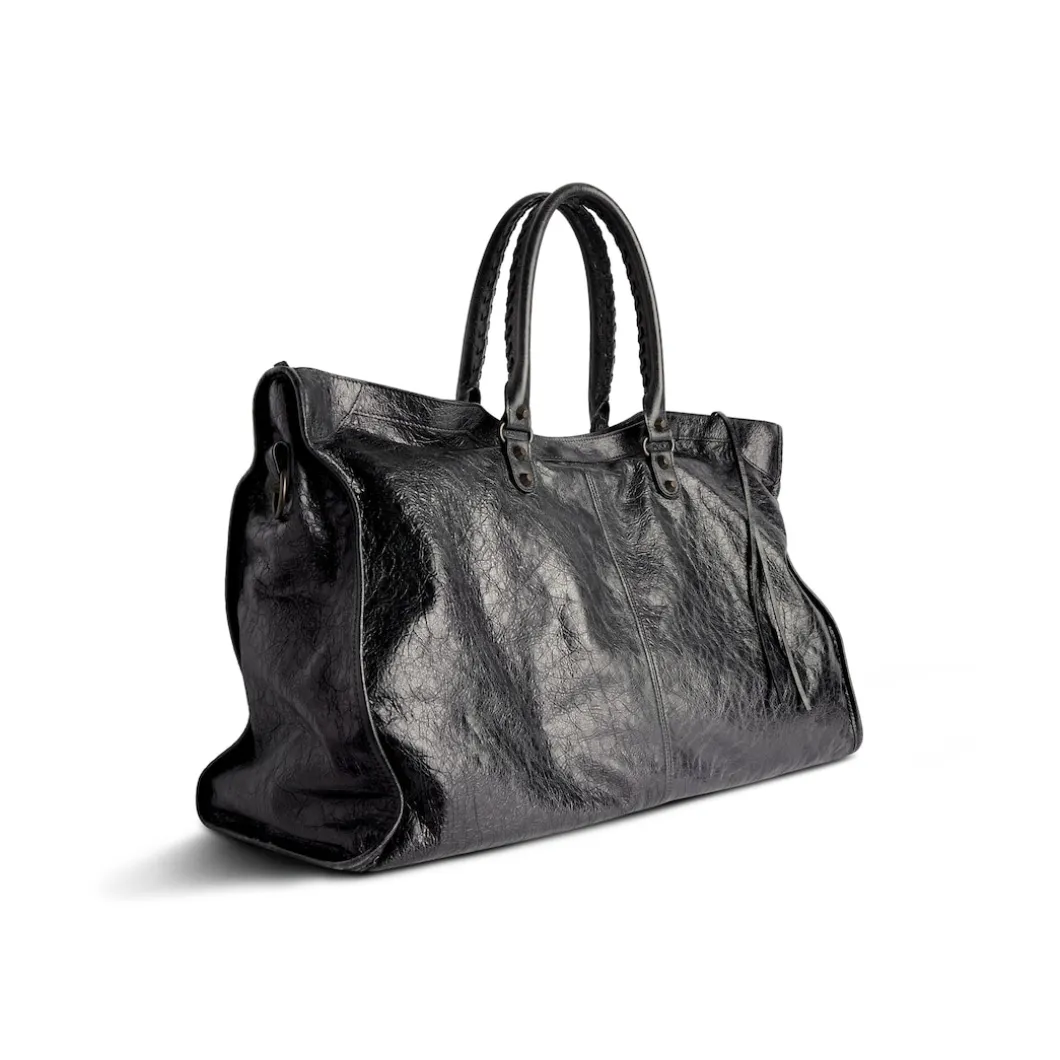 Men's Le City Travel Bag in Black