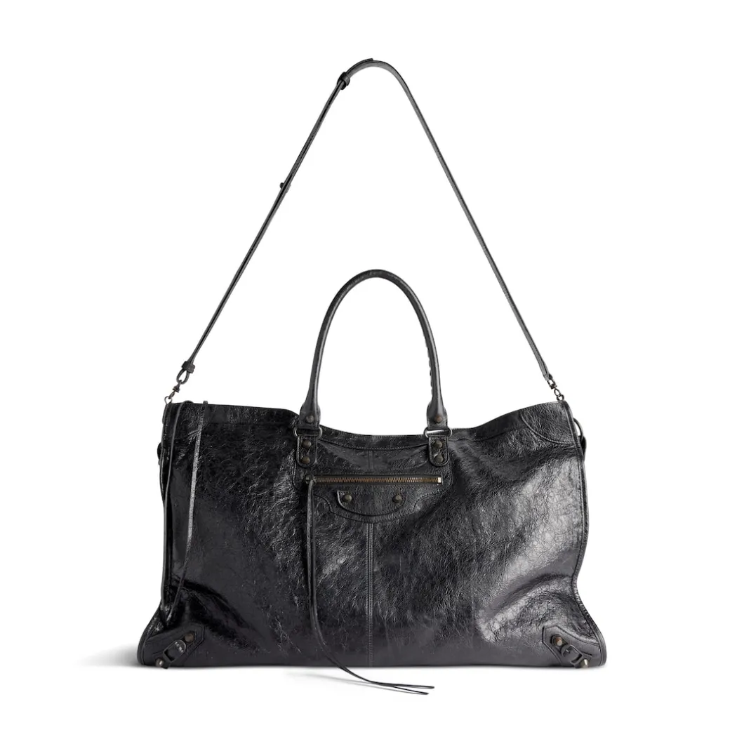 Men's Le City Travel Bag in Black