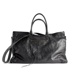 Men's Le City Travel Bag in Black