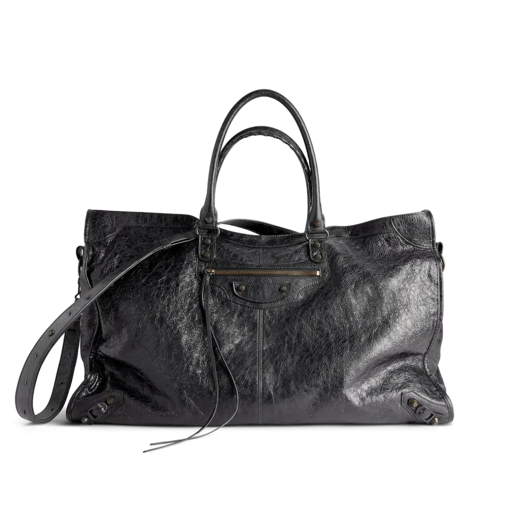 Men's Le City Travel Bag in Black