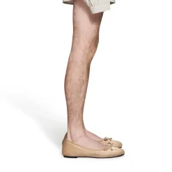 Men's Leopold Ballerina in Light Beige