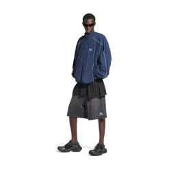 Men's Loop Sports Icon Large Tracksuit Jacket in Navy Blue