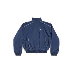 Men's Loop Sports Icon Large Tracksuit Jacket in Navy Blue
