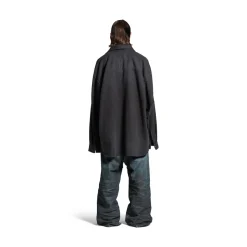 Men's Loop Sports Icon Layered Shirt in Black