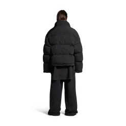 Men's Loop Sports Icon Reversible Puffer in Black