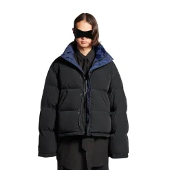 Men's Loop Sports Icon Reversible Puffer in Black
