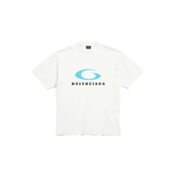Men's Loop Sports Icon T-shirt Medium Fit in White