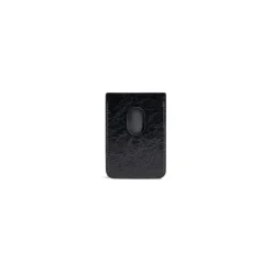 Men's Monaco Magnet Card Holder  in Black