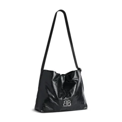 Men's Monaco Small East-west Hobo Bag  in Black