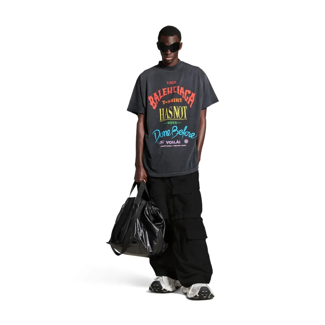 Men's Not Been Done T-shirt Oversized in Black