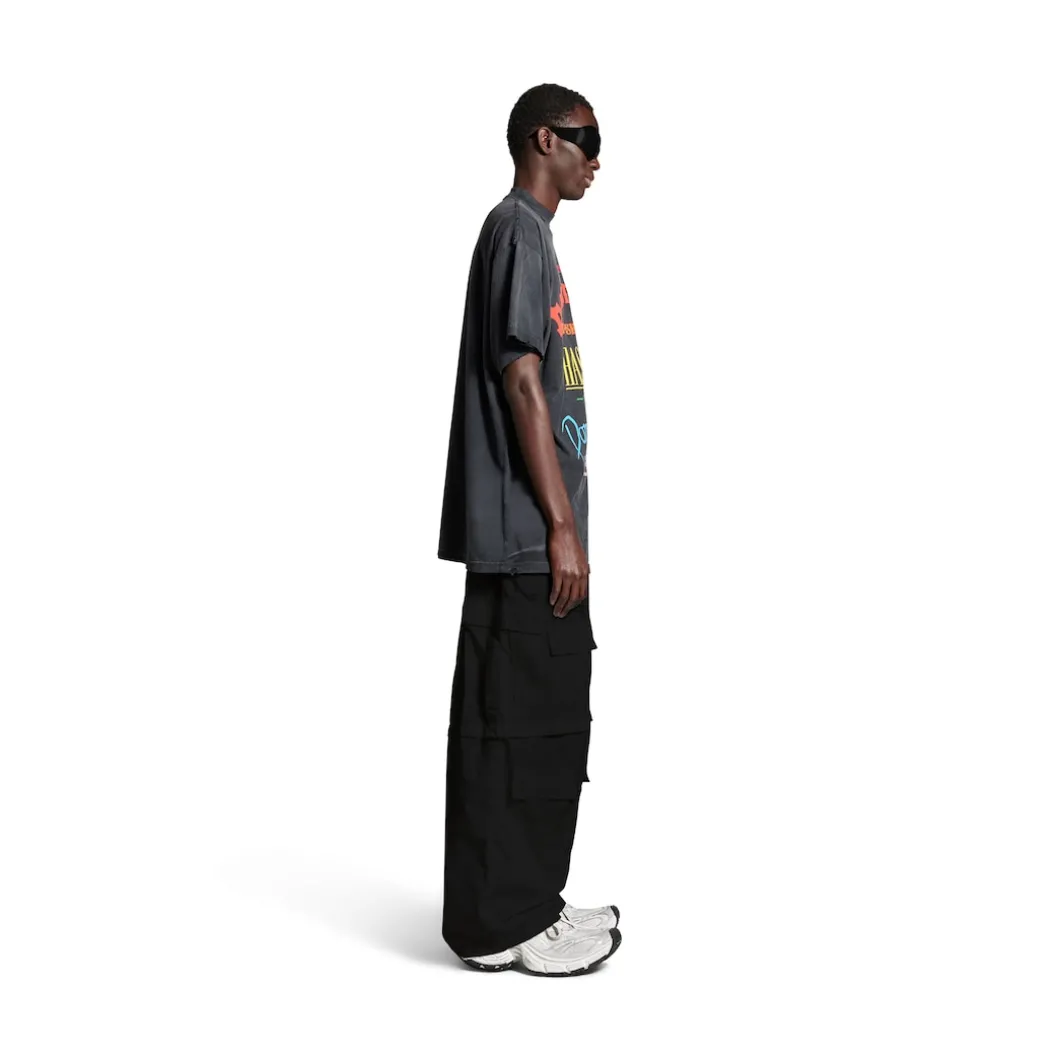 Men's Not Been Done T-shirt Oversized in Black