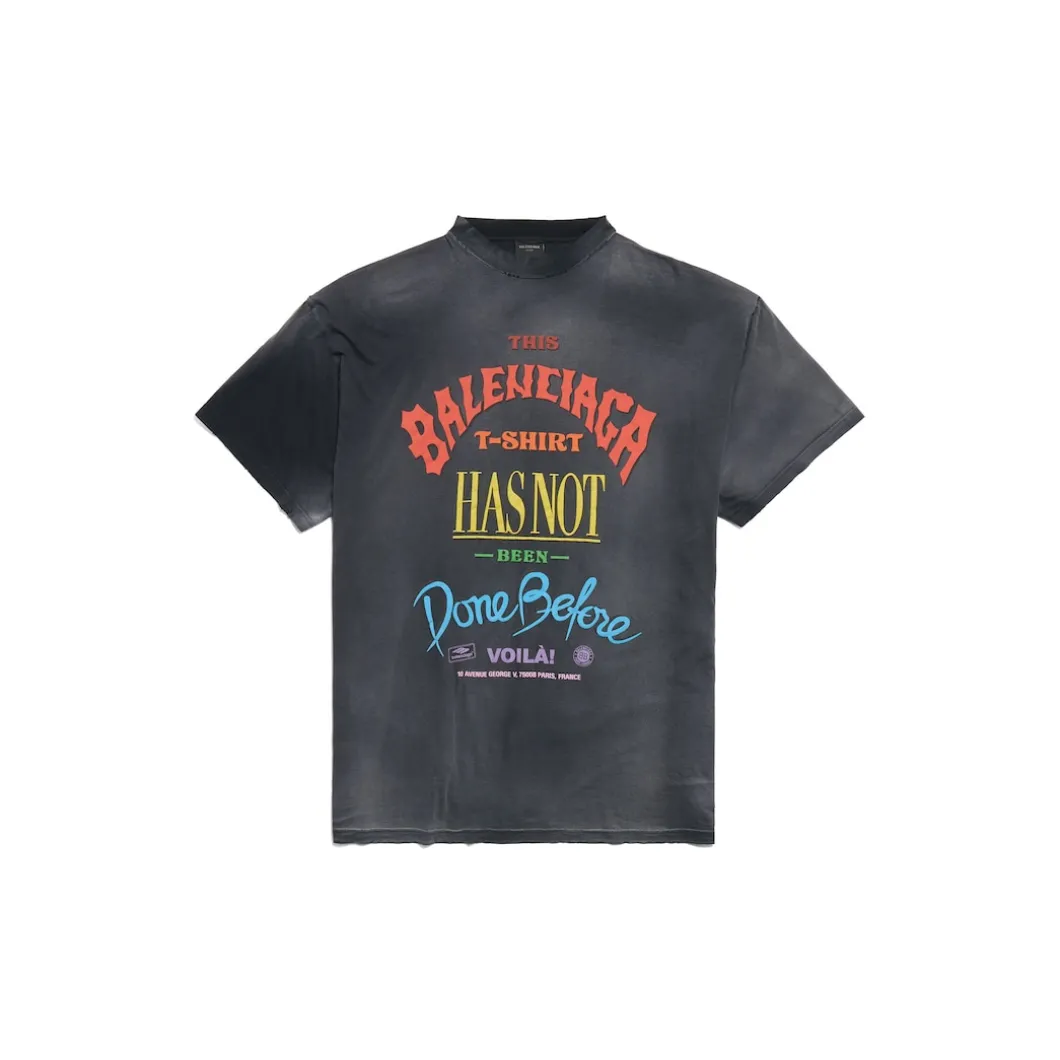 Men's Not Been Done T-shirt Oversized in Black