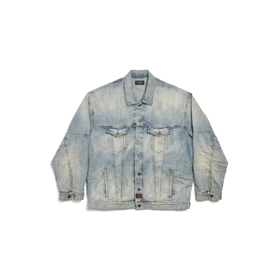 Men's Oversized Jacket in Blue