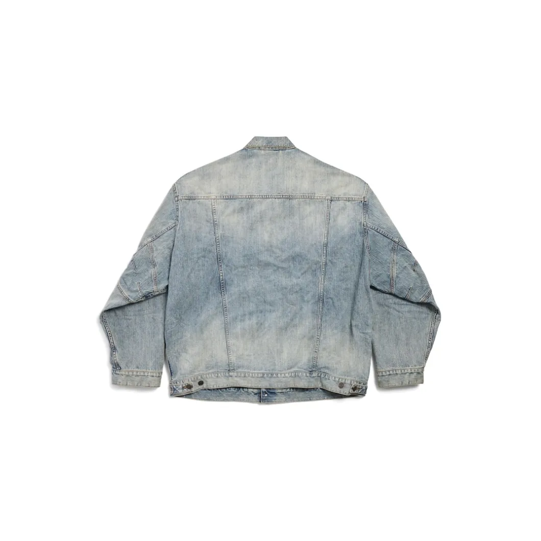 Men's Oversized Jacket in Blue