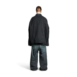 Men's Oversized Jacket in Black