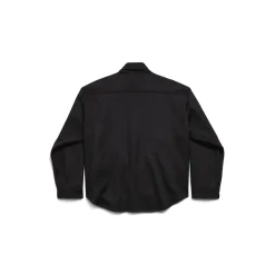 Men's Padded Shirt in Black