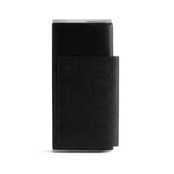 Men's Passport Long Wallet 1 Ticket in Black