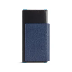 Men's Passport Long Wallet 1 Ticket in Passport Blue